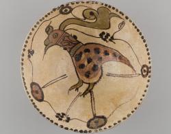 透明釉下スリップ彩鉢（とうめいゆうかすりっぷさいはち）10-11世紀