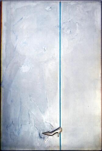 江口良《接吻》油彩・キャンバス、193.9×130.0cm、1967年、館蔵