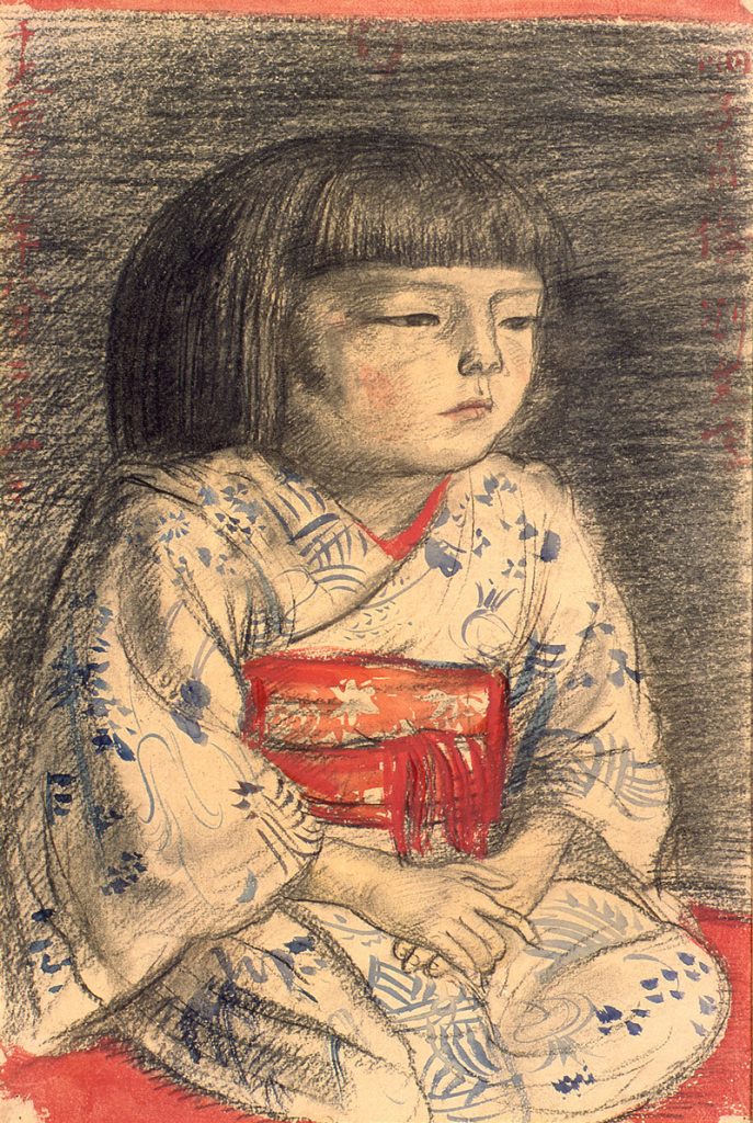 【初公開】岸田劉生《麗子肖像》1920年、山王美術館蔵
