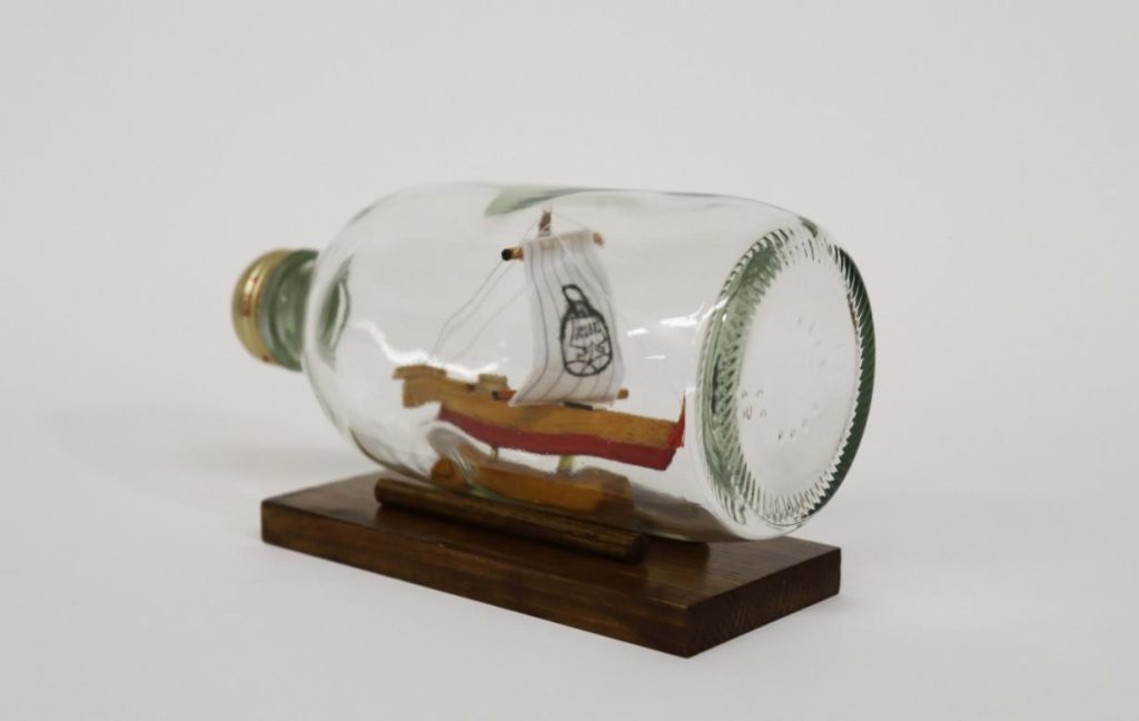 「ボトルシップ作品展　思い出の船」神戸海洋博物館
