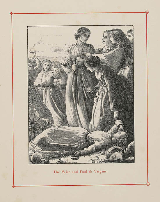 ジョン・エヴァレット・ミレー画『救世主イエス・キリストの寓話』(1864年、郡山市立美術館蔵)