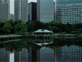 © Kentaro KUMON Image size | W: 1200mm / H: 800mm ( 浜離宮恩賜庭園 / 東京 )