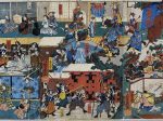 一恵斎芳幾　松本喜三郎の生人形　安政3年（1856）　国立歴史民俗博物館蔵