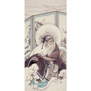 「維摩居士図」 狩野芳崖(1827～88) 明治19年(1886)頃