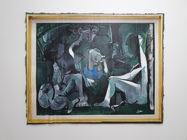 フリオ・アナジャ・キャバンディング、Pablo Picasso. “The luncheon on the grass (Manet)