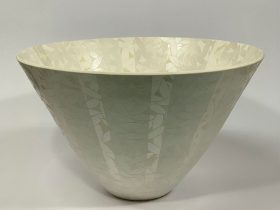 「白彩器 大鉢」 サイズ：幅38×高さ23×奥行38cm