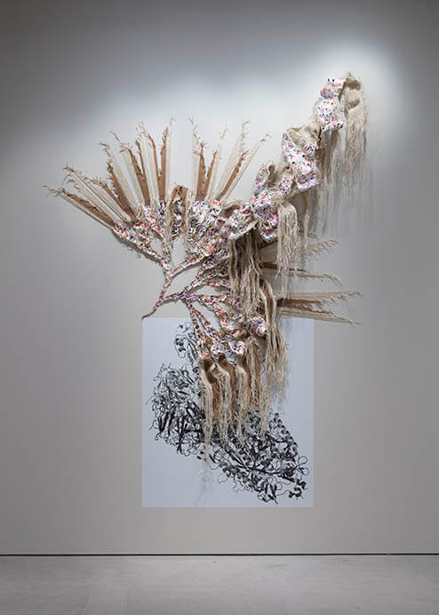 村山悟郎 《Painting Folding--これと合致する身体を構想せよ》2020年 Photo by Shu Nakagawa（参考図版）