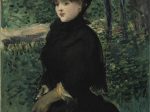 エドゥアール・マネ《散歩(ガンビー夫人)》1880-81年頃　油彩、カンヴァス　東京富士美術館