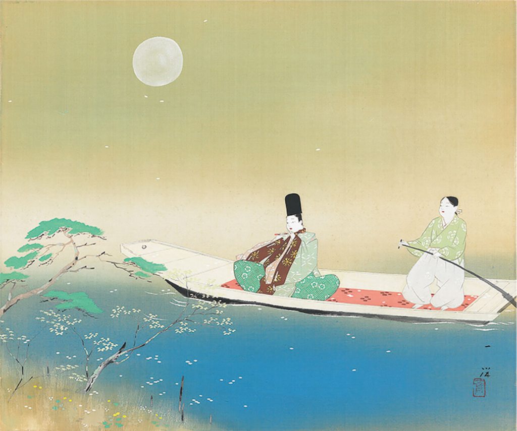 《月下清韻》1930~40 年代、京都府蔵(京都文化博物館管理)