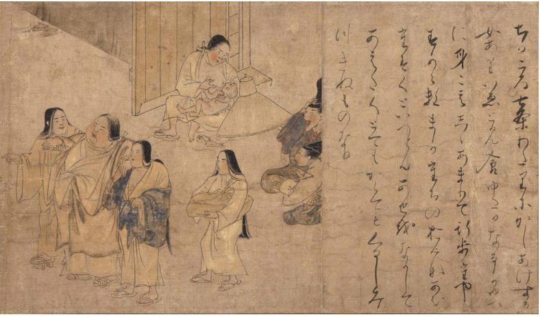 《病草紙》（重要文化財）平安－鎌倉時代　12世紀