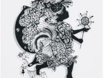 「日本の切り絵　７人のミューズ」福岡県立美術館