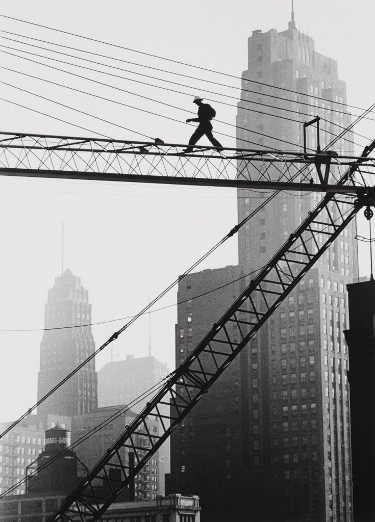 《シカゴ　街》1959-61年　©高知県, 石元泰博フォトセンター
