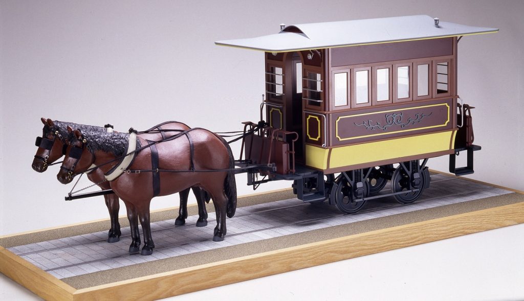 鉄道馬車模型