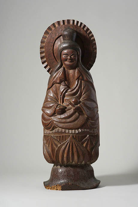 木喰明満　「虚空菩薩像」1801年 日本民藝館蔵