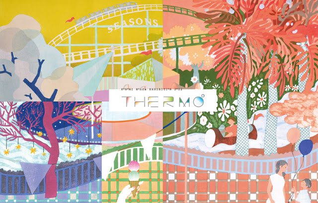「本田このみ 木版画展　HONDA Konomi"THERMO°"」ギャラリーモーニング