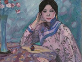 《 匂い》 1915年 油彩・カンヴァス／東京国立近代美術館所蔵
