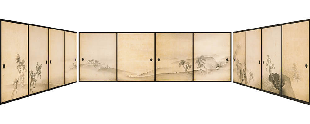 川崎美術館　1階広間　再現イメージ ©Image:TNM Image Archives東京国立博物館から提供の画像を加工
