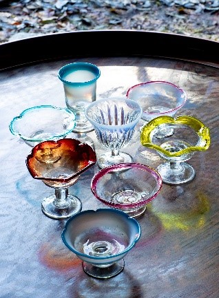 ガラス氷菓器各種
