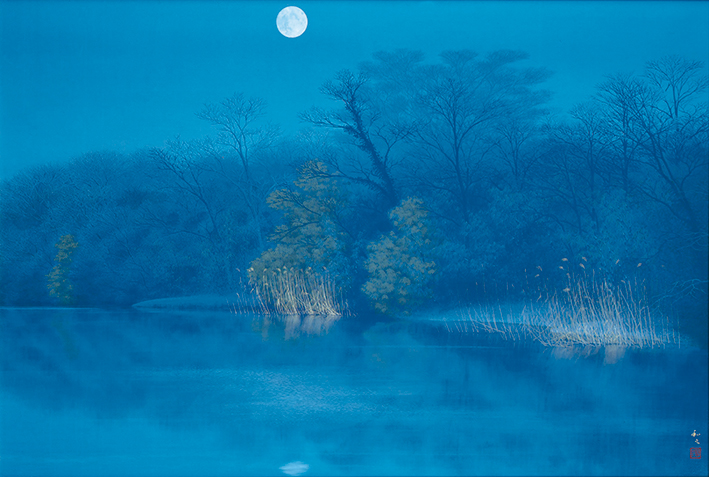 二川和之《湖畔静夜》1993年