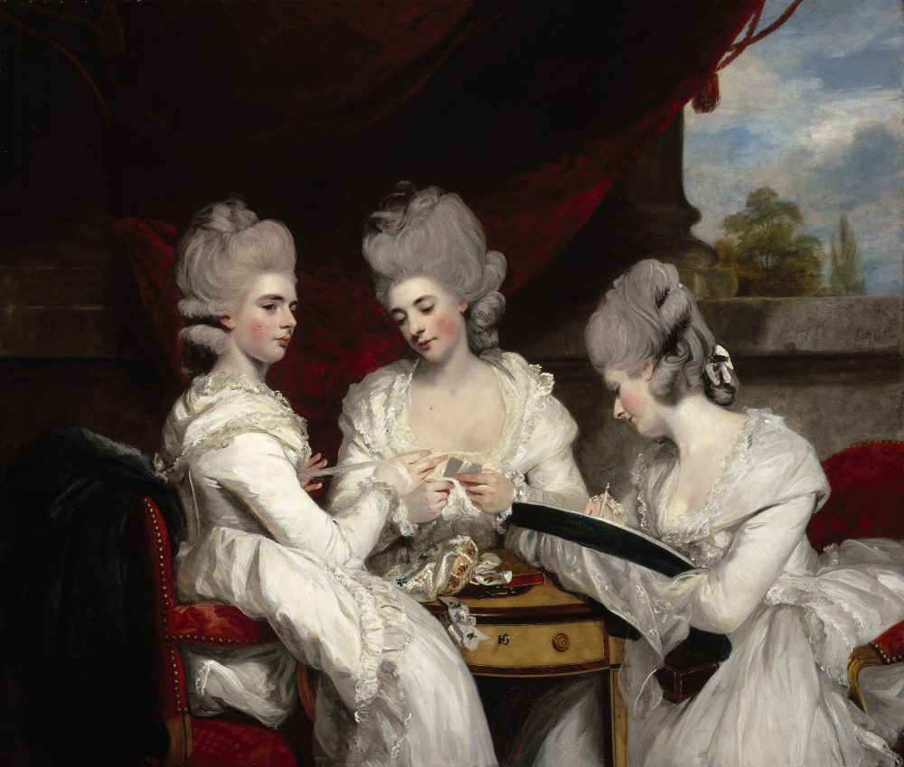 ジョシュア・レノルズ《ウォルドグレイヴ家の貴婦人たち》1780-81年　油彩・カンヴァス　143×168.3cm