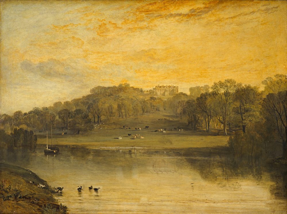 ジョゼフ・マロード・ウィリアム・ターナー《トンブリッジ、ソマー・ヒル》1811年　油彩・カンヴァス　92×122cm