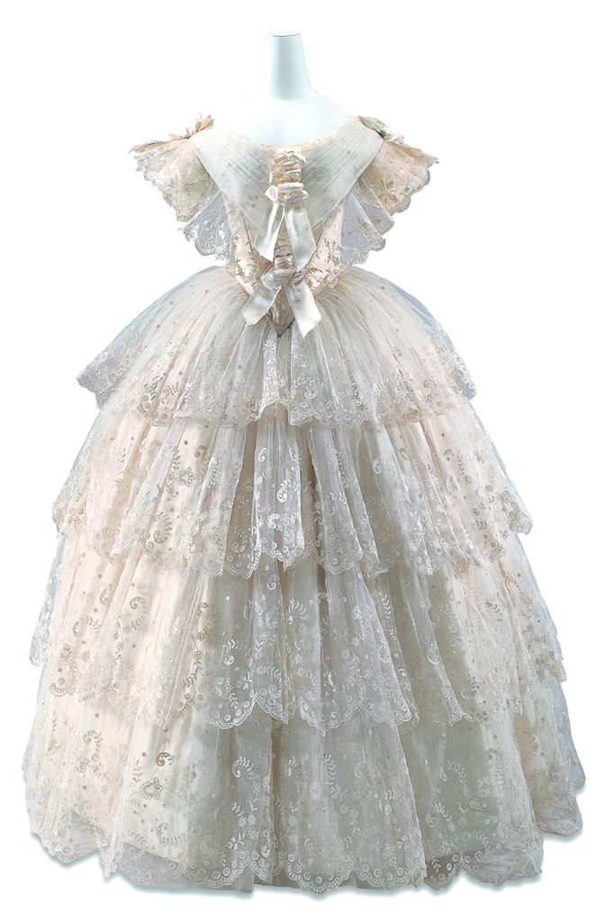 ウエディング・ドレス イギリス 1840年頃　