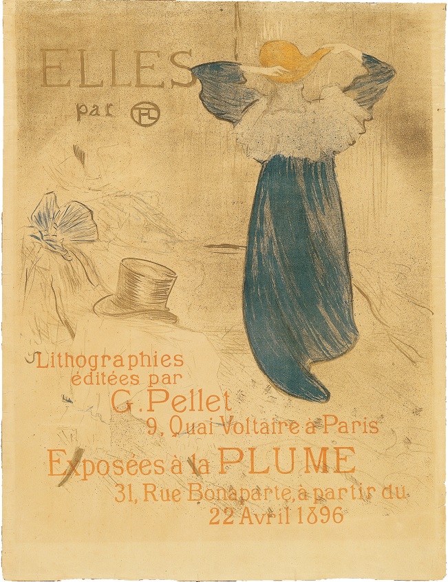 アンリ・ド・トゥールーズ＝ロートレック 《『彼女たち』（第4ステート）》1896年