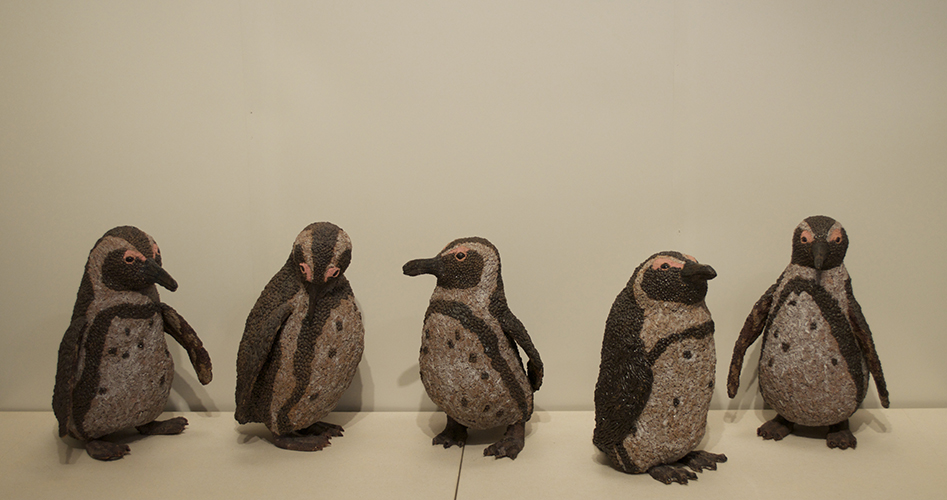 冨岡奈津江《ペンギン》2012年