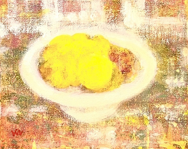 「黄色い果実の静物」 3F