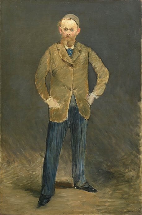 エドゥアール・マネ《自画像》1878-79年、石橋財団アーティゾン美術館