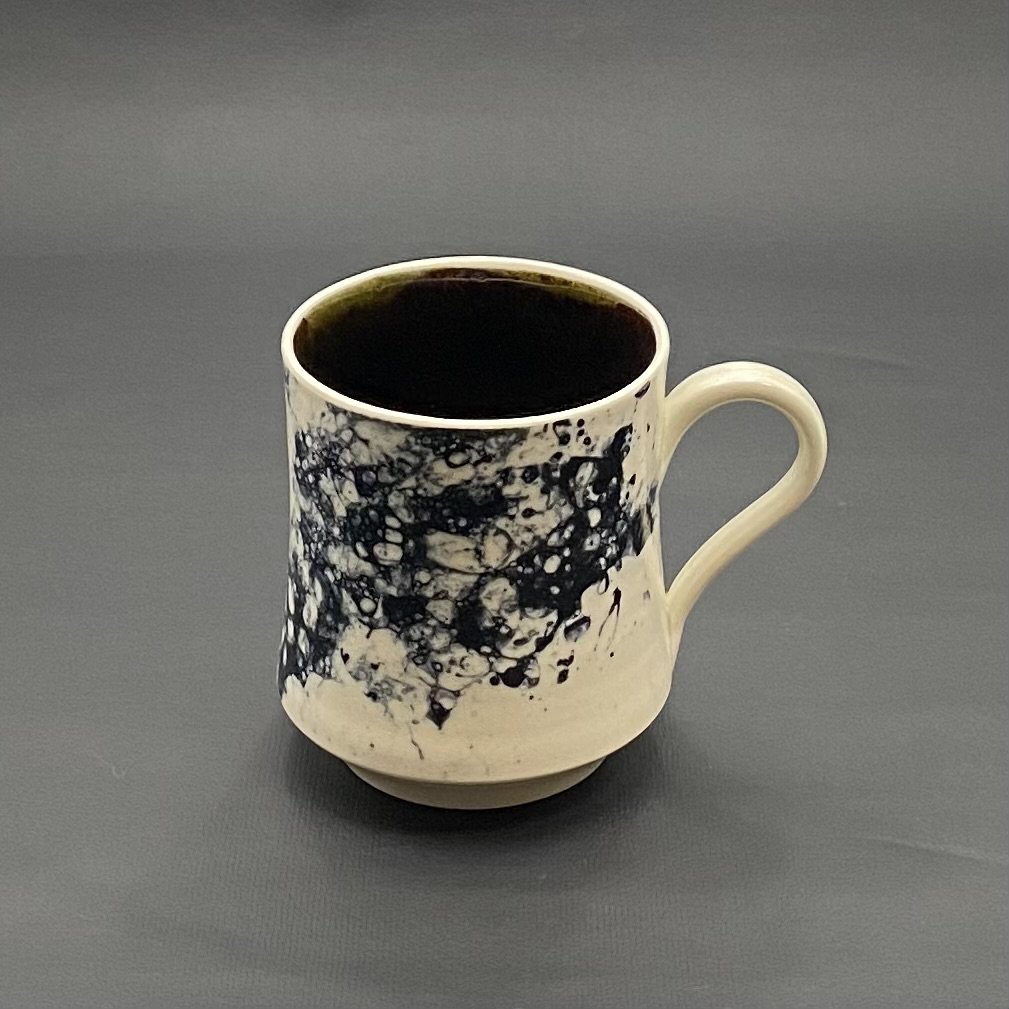 若生沙耶香「Kupla mug」 （半磁土、直径7.6×幅11×高さ8.8㎝、箱なし）