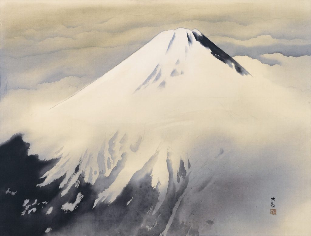 横山大観《霊峰富士》1955年頃