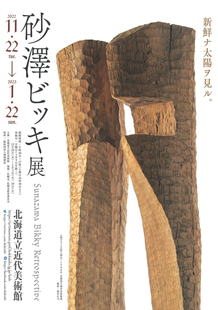 特別展「砂澤ビッキ展」北海道立近代美術館