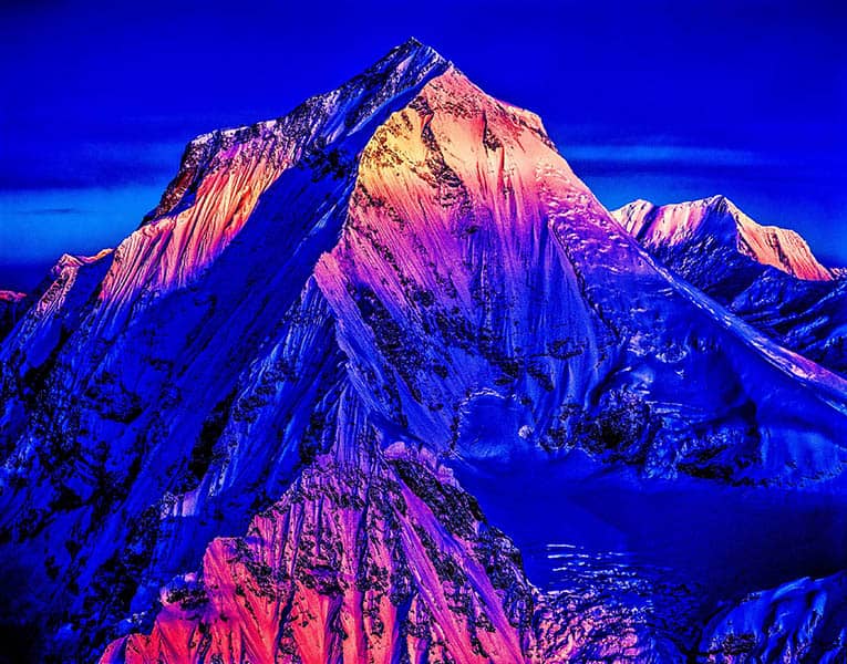 《ダウラギリⅠ峰、ネパール》個人蔵

