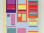 Rafaël Rozendaal, Abstract Browsing 22 03 01 (LA Times), 2022, 292 x 144 cm