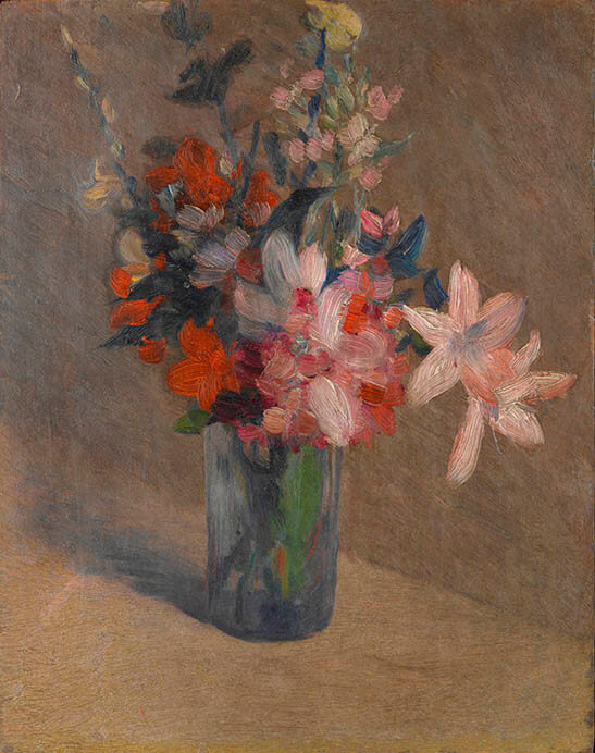 柳敬助《花》1912年

