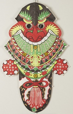 バラモン凧　後兜（長崎県　福江市）
〈展示：日本凧めぐり〉