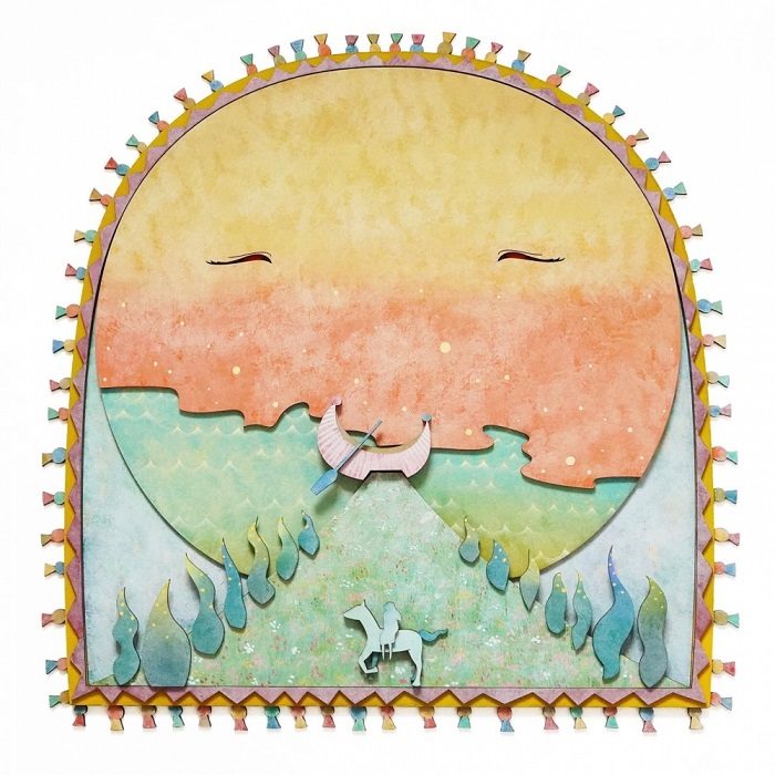 たかすぎるな。

「太陽と旅人」

MDF、アクリル絵の具

41 × 41 cm