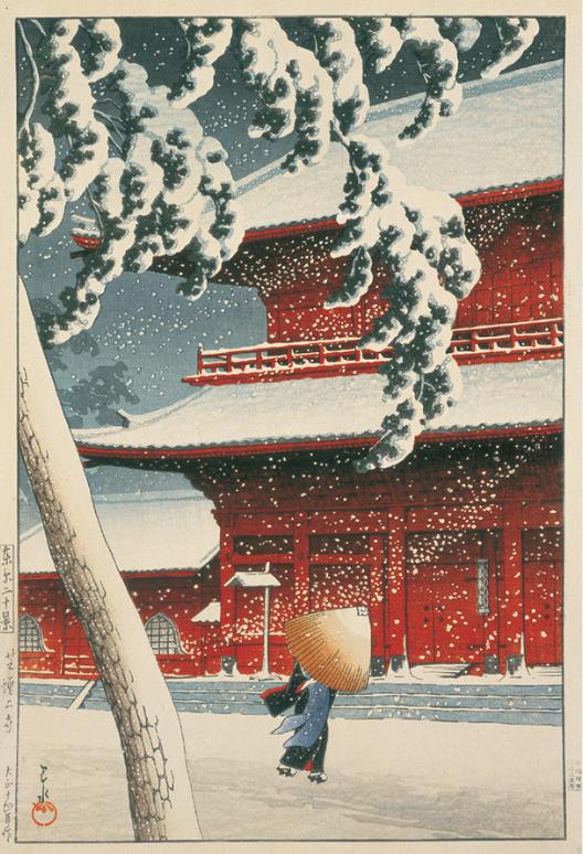 《芝増上寺》東京二十景 1925（大正14）年