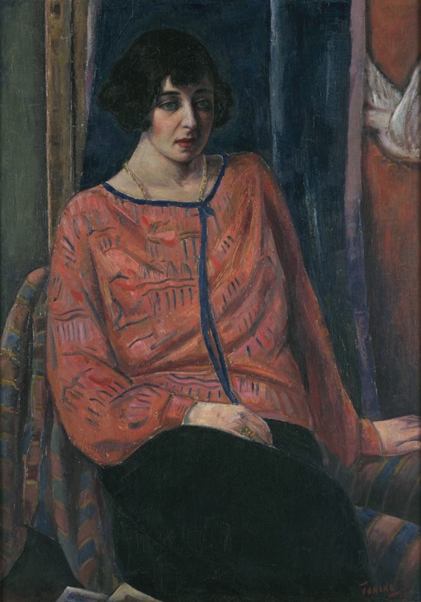 田中保
《ソリタ・ソラノの肖像》1923年