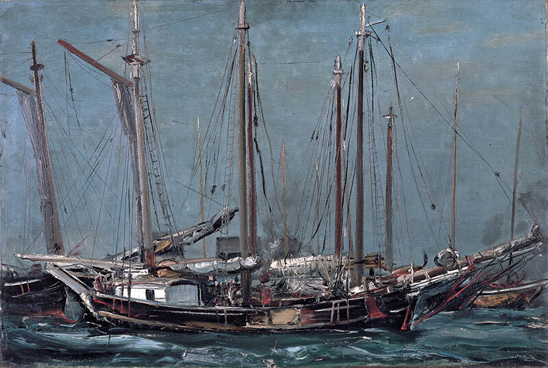 《滞船》1926年、ENEOS株式会社

