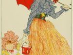 アンリ=ジャック=エドゥアール・エヴヌプール《広場にて》（『レスタンプ・モデルヌ』より）、1897-99刊、カラーリトグラフ