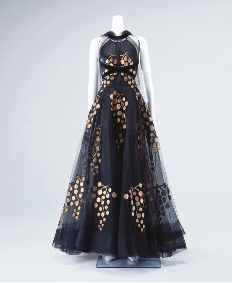 マドレーヌ・ヴィオネ　《イブニング・ドレス》　1938年　島根県立石見美術館


