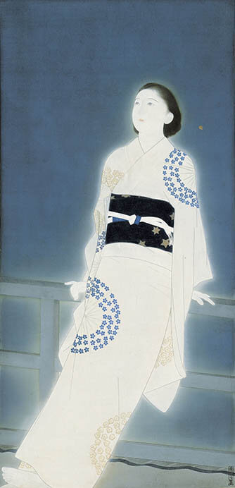 北野恒富「星」昭和14年（1939）　大阪市立美術館蔵

