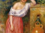 ピエール＝オーギュスト・ルノワール 《泉のそばの少女》 1887年　笠間日動美術館蔵
