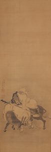 「布袋図」
矢田四如軒(1718～94)
寛政5年(1793)
個人蔵