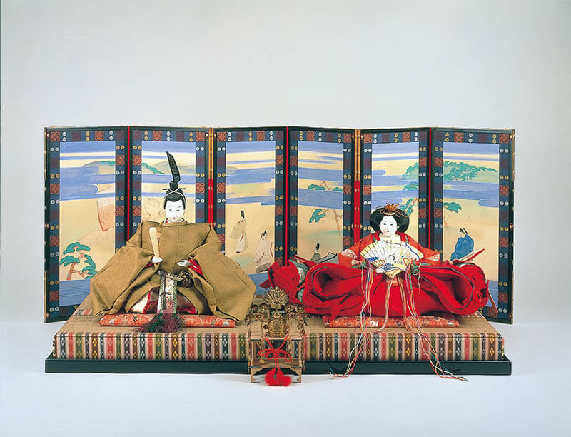 内裏雛　五世大木平藏製　昭和9年（1934） 三井記念美術館蔵