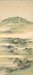 小室翠雲《赤城山水図》1910年　アーツ前橋蔵