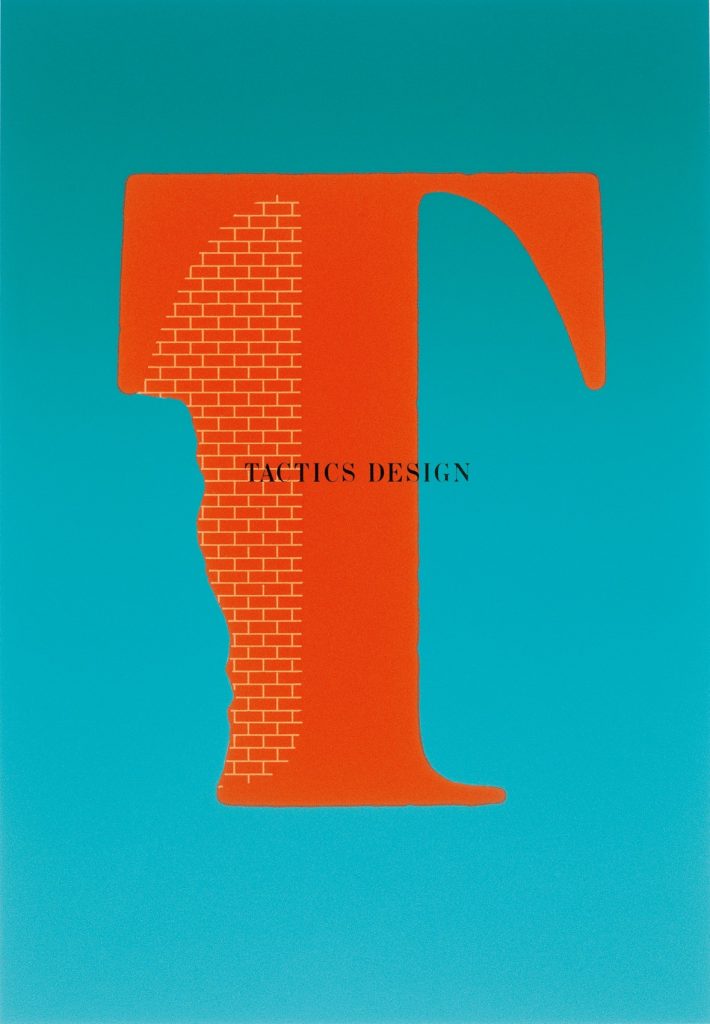 「タクティクスデザイン」ポスター　1986

