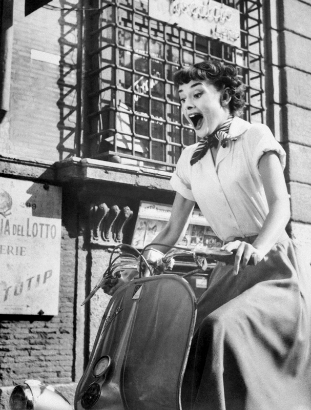 「ローマの休日」1953　Shutterstock/AFLO